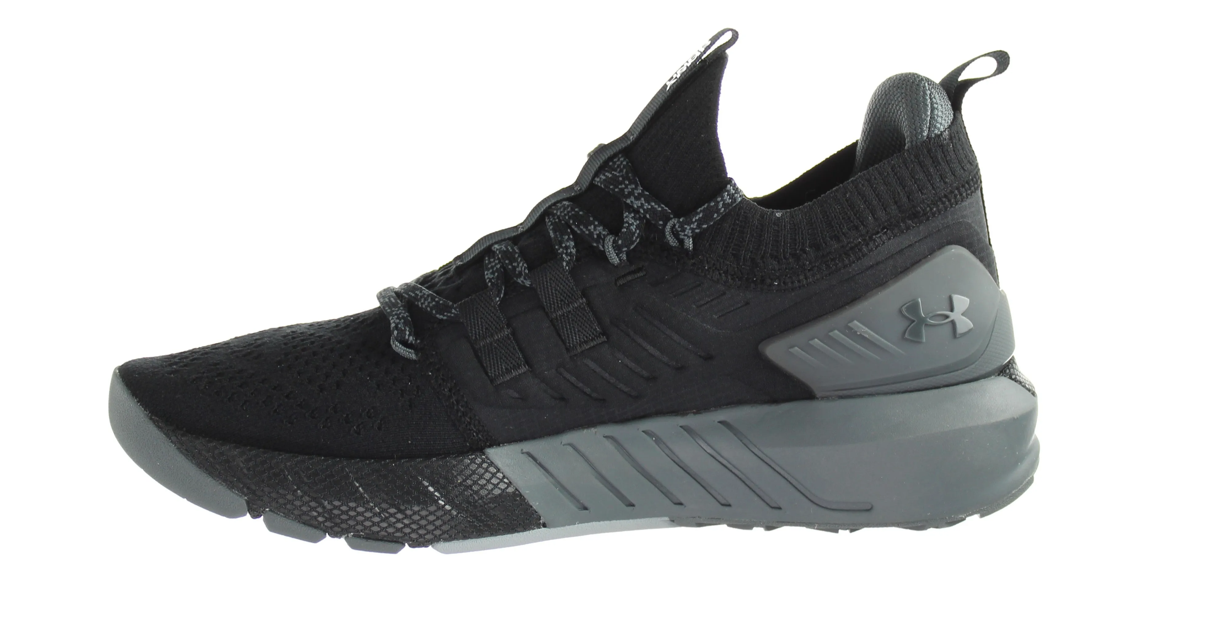 Under Armour Project Rock 3 Mens Black Running Shoes