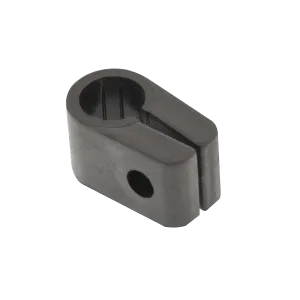 Unicrimp QC18 45.7mm Cable Cleats - Black (Pack 50)