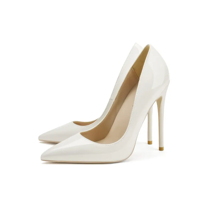 Up to 12CM pointed stiletto high heels shoes
