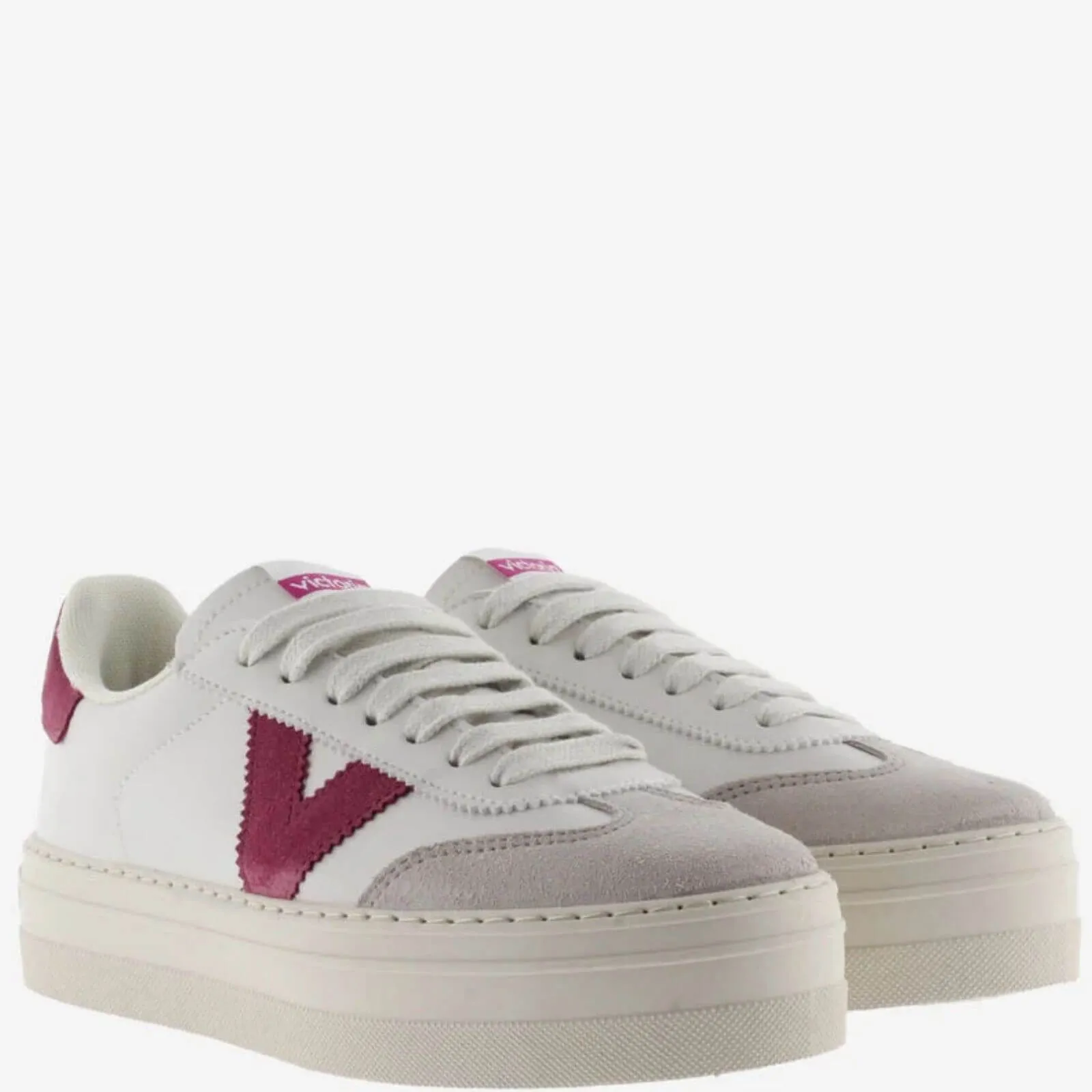 Victoria Barcelona Platform Sneakers - Pink
