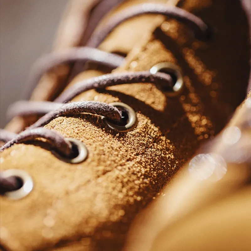 Winter Cow Suede Outdoor Desert Boots