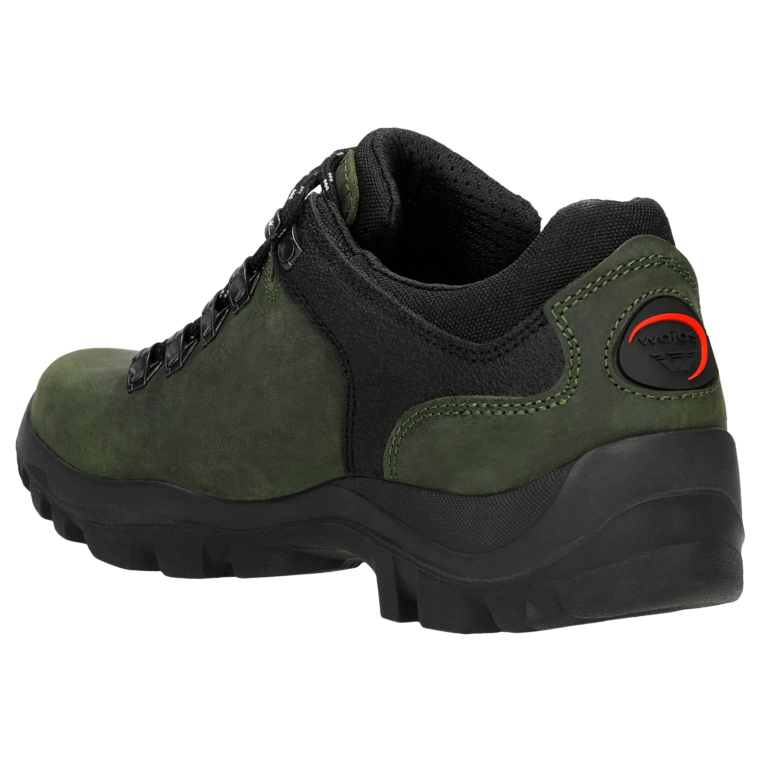 Wojas Dark Green Leather Trekking Ankle Boots | 9377-87