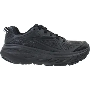 Women's Hoka One One Bondi LTR Black Leather